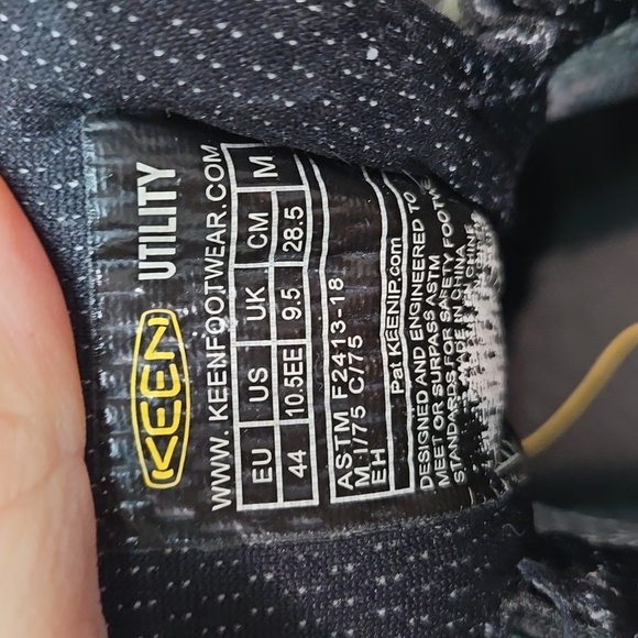 Keen Men's Utility High Top Leather Steel Toe Sneakers Boots Shoes Sz 10.5EE - Picture 7 of 12